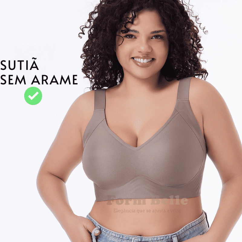 Sutiã Modelador Lux Comfort Sem Costura [COMPRE 1 LEVE 2] + BRINDES