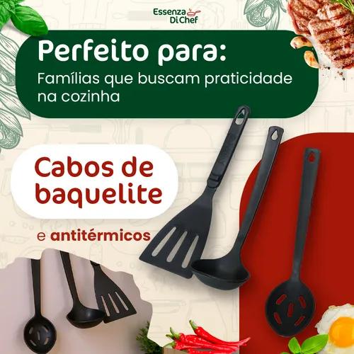 Conjunto Panelas Antiaderente 10 Peças Teflon Várias Cores