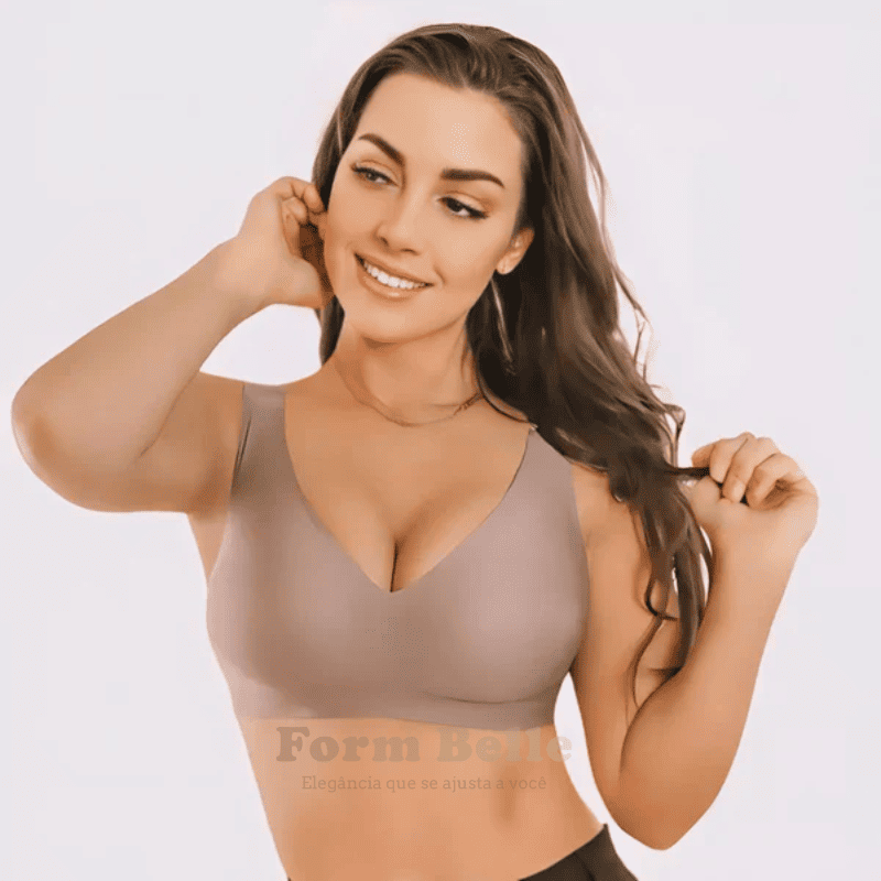 Sutiã Modelador Lux Comfort Sem Costura [COMPRE 1 LEVE 2] + BRINDES