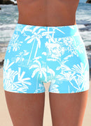 Tankíni Plissado Frente Única Com Babado Central