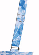 Maiô Estampado Floral Com Franzido E Laço Frontal