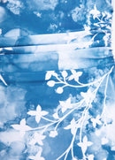 Maiô Estampado Floral Com Franzido E Laço Frontal