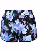 Tankíni Canelado Decote V Com Estampa Floral Delicada