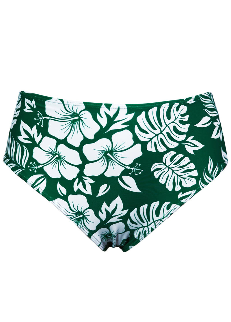 Tankíni Franzido Com Recorte Frontal E Alças Estampadas