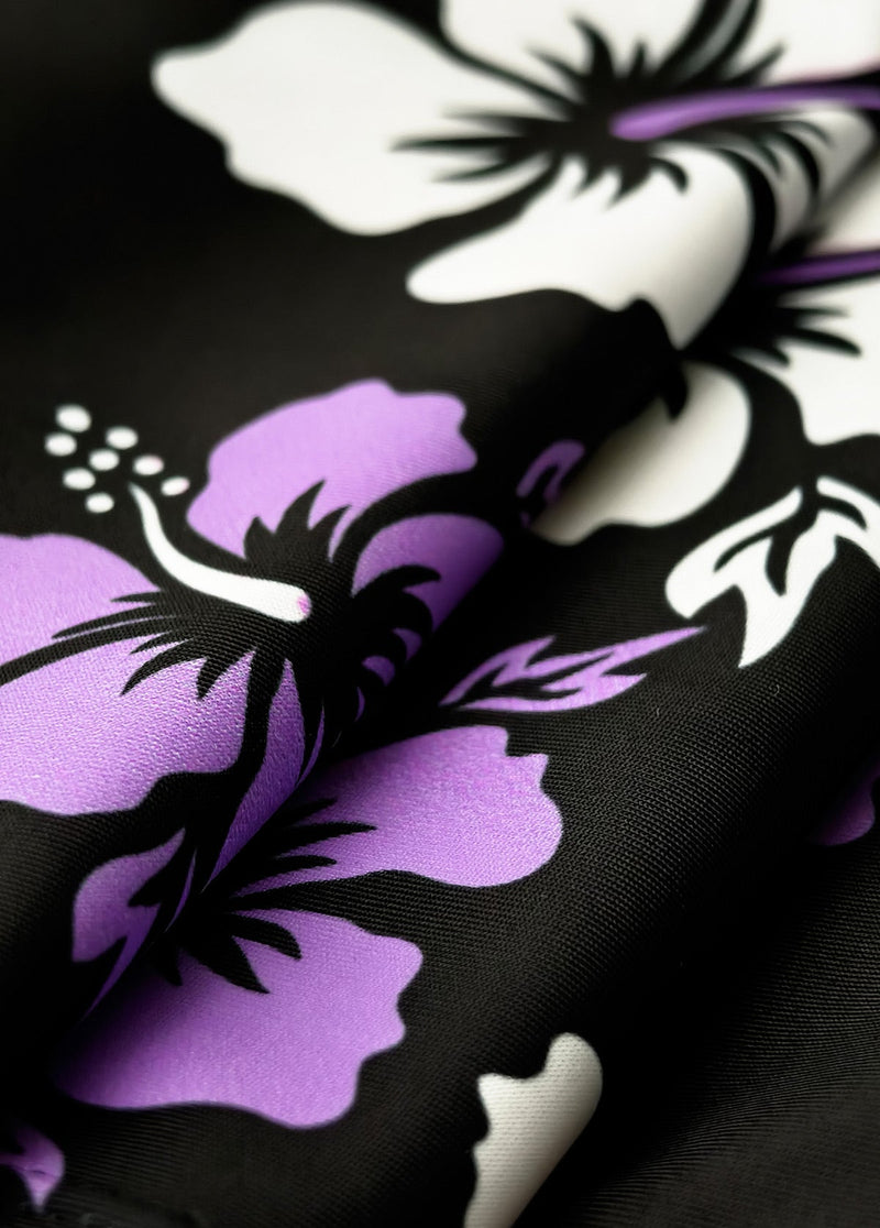 Tankíni Floral Com Decote Redondo E Short Com Elástico