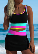 Conjunto Praia Esportivo Com Saia Assimétrica