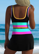 Conjunto Praia Esportivo Com Saia Assimétrica