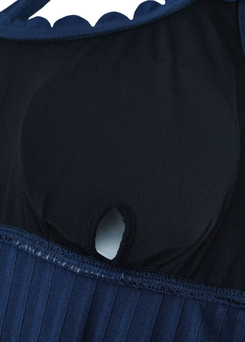 Tankíni Canelado Com Alças Duplas E Estampa Botânica