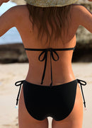 Biquíni Estampado Borboleta Com Amarração Lateral