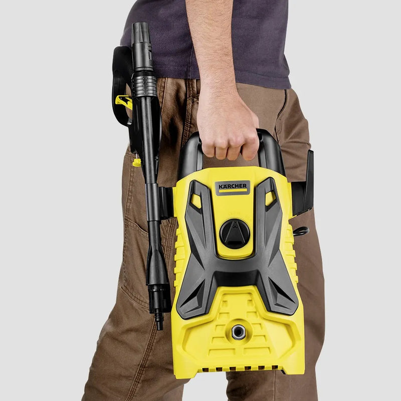 Lavadora de Alta pressão Kärcher Compacta 1500 PSI/Libras 1400W 300L/h com Aplicador de Detergente e Lança Regulável 127v