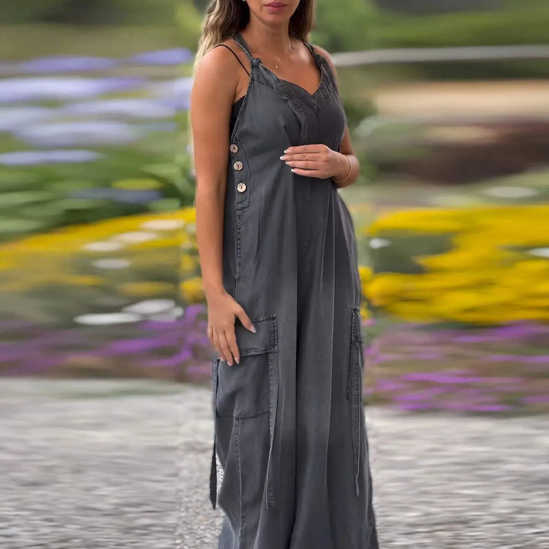 Macacão Penélope™ em Malha Leve com Caimento Soltinho / Para Mulheres que Amam Conforto com Estilo!