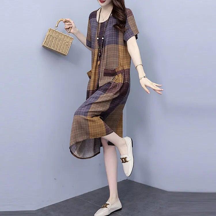 Vestido Soltinho Antonella™ Estilo Barroco / Celebre a Vida com Leveza e Estilo!