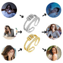 Anel Anti Ansiedade - Presente Para Filha Banhado a Ouro 18k