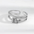 Anel Anti Ansiedade - Presente Para Filha Banhado a Ouro 18k