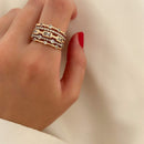 Anel Savana Banhado a Ouro 18K