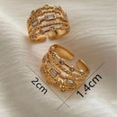 Anel Savana Banhado a Ouro 18K