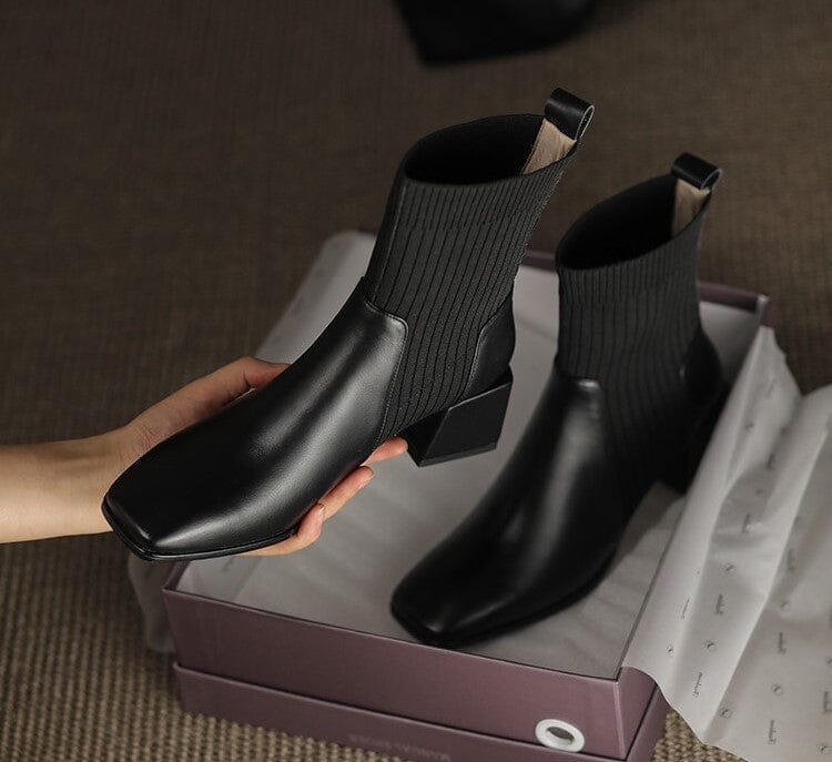 Bota Texana Feminina Cano Curto com Malha Dallas Western