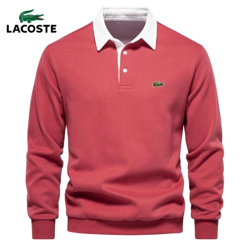 Camisa Polo Manga Longa Lacoste