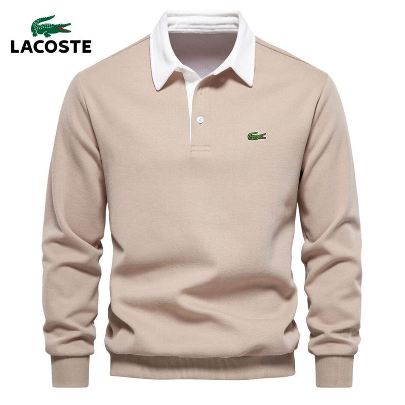 Camisa Polo Manga Longa Lacoste