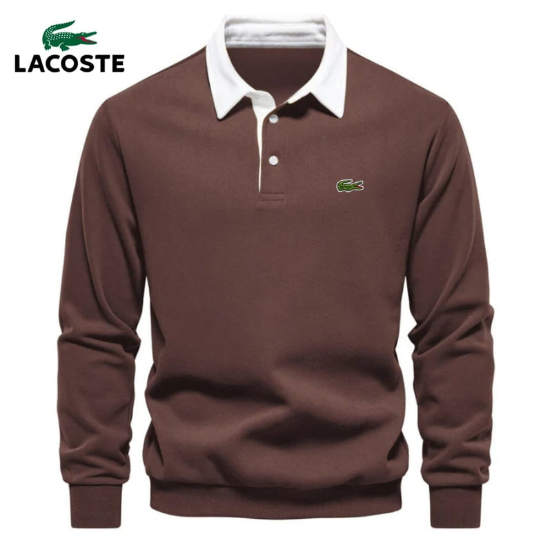 Camisa Polo Manga Longa Lacoste