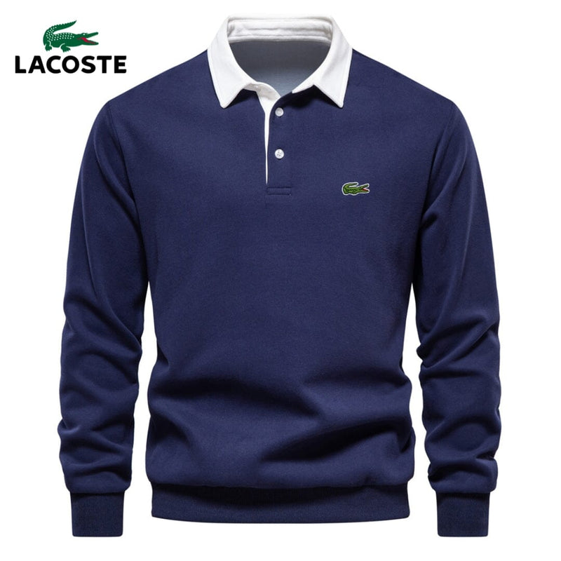 Camisa Polo Manga Longa Lacoste