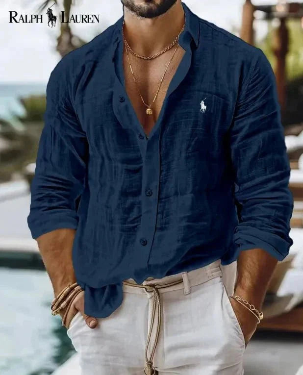 Camisa R&P Slim Fit 100% Linho