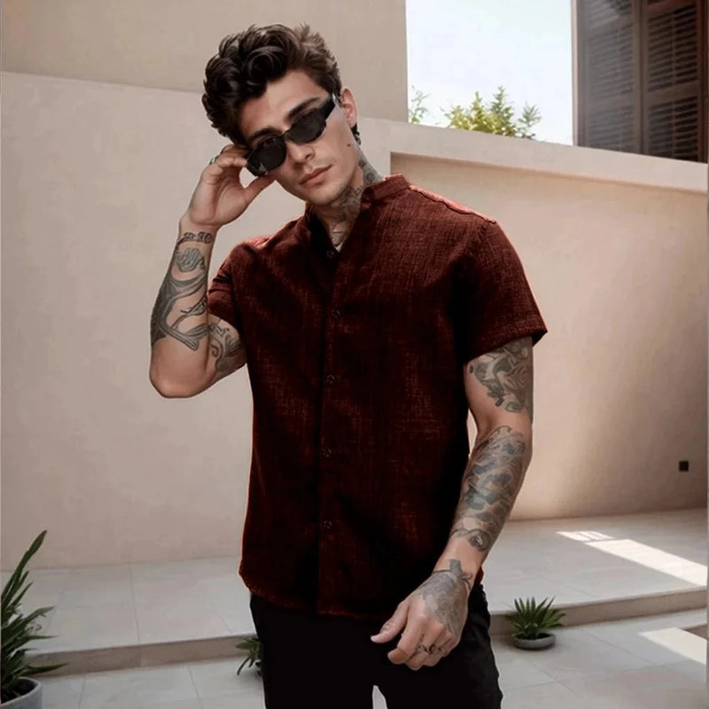 Camisa Social Gola Padre