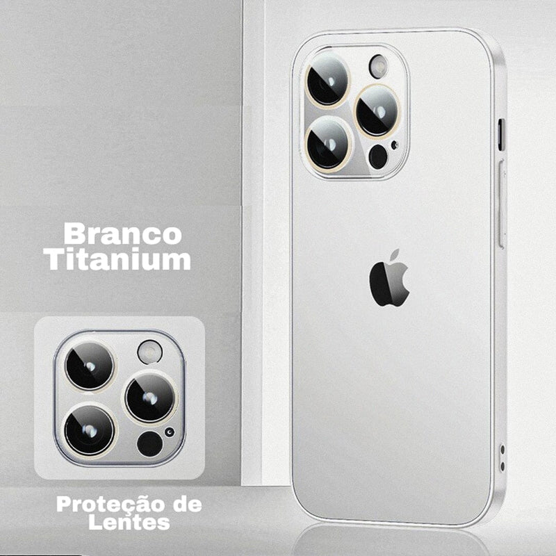 Case / Capinha Iphone i Glass (Series 14 ao 16 ProMax)