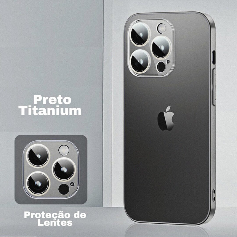 Case / Capinha Iphone i Glass (Series 14 ao 16 ProMax)