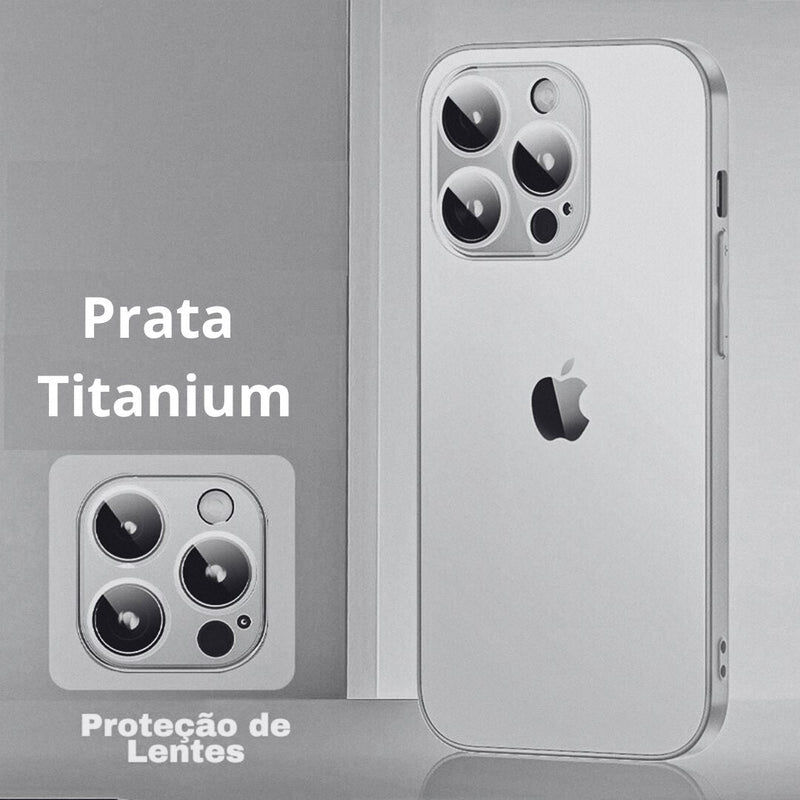 Case / Capinha Iphone i Glass (Series 14 ao 16 ProMax)