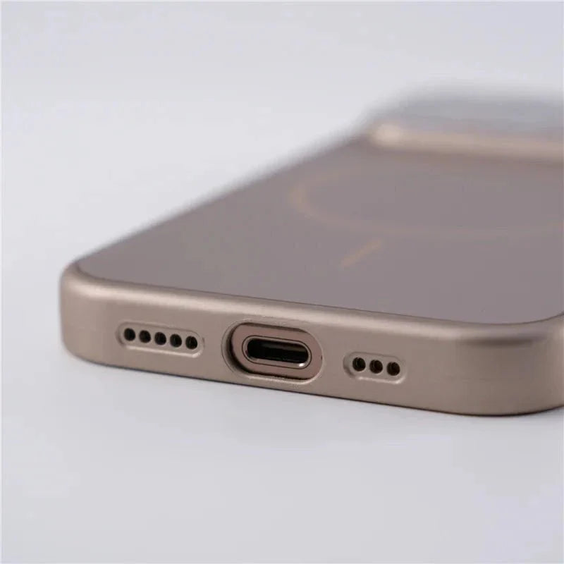 Case iPhone Fosca Design Minimalista MagSafe