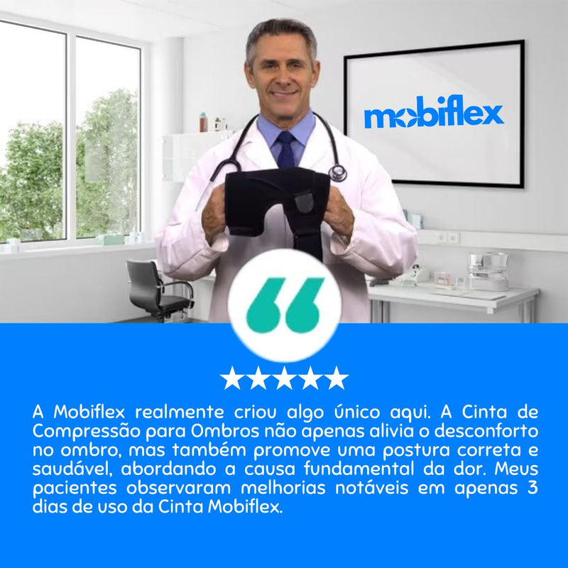 Cinta de Compressão Para Ombro - MobiFlex™