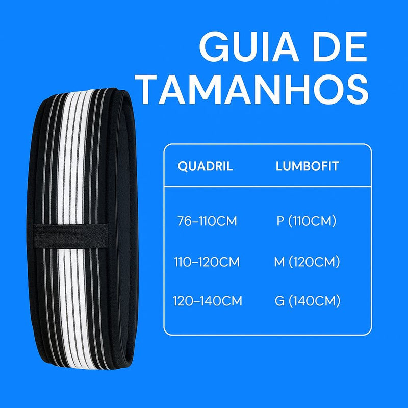Cinto para dor nas costas - Lumbofit