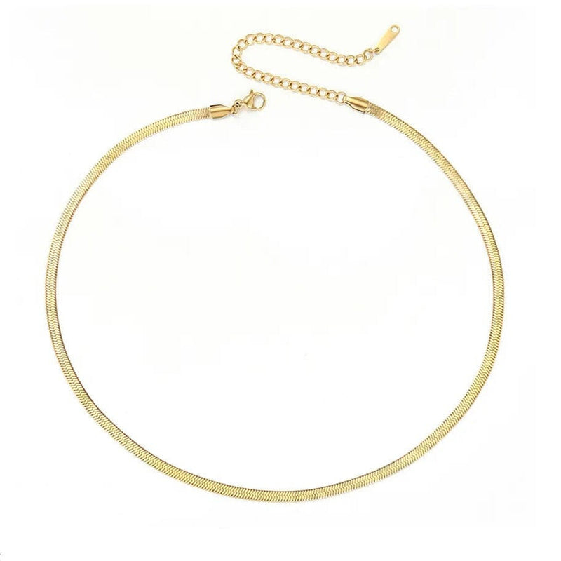 Colar de Malha Banhado a Ouro 18k