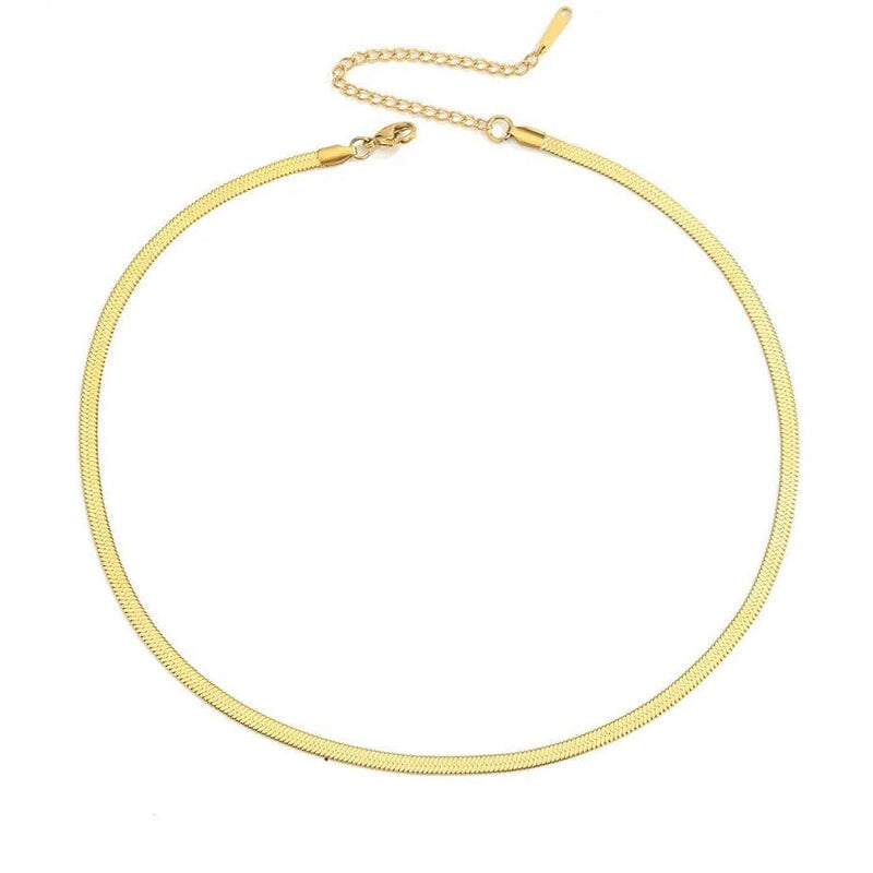 Colar de Malha Banhado a Ouro 18k