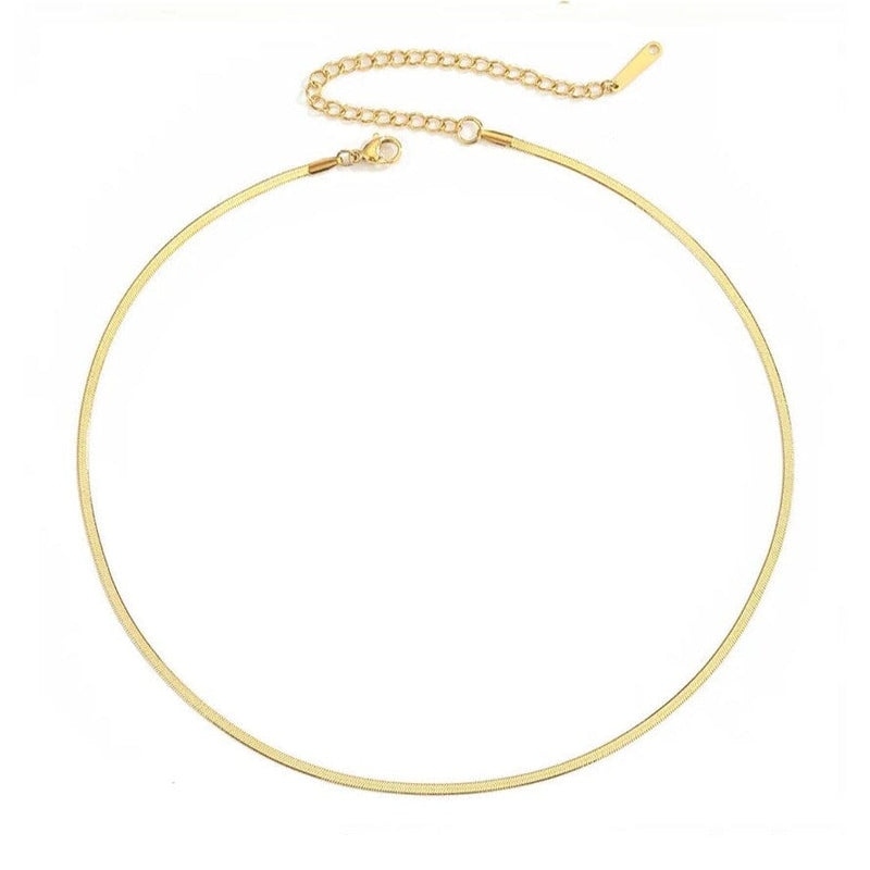 Colar de Malha Banhado a Ouro 18k