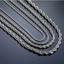 Corrente Trançada Folheada a Ouro