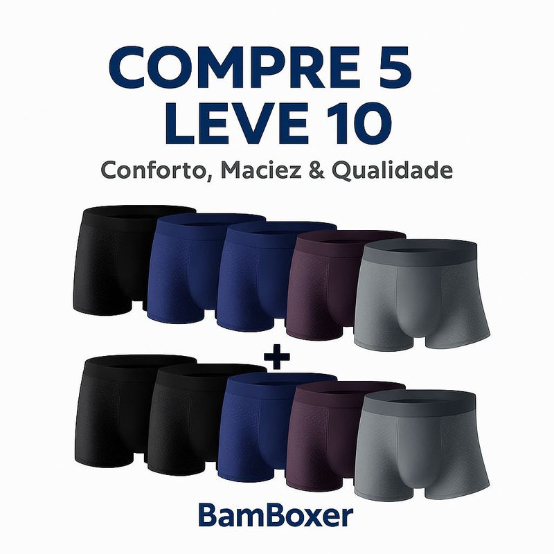 Cueca BamBoxer – Conforto e Toque de Seda em Promoção Especial