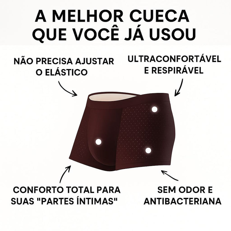 Cueca BamBoxer – Conforto e Toque de Seda em Promoção Especial