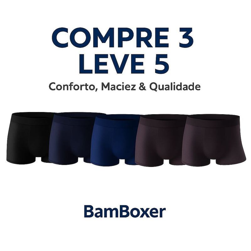 Cueca BamBoxer – Conforto e Toque de Seda em Promoção Especial