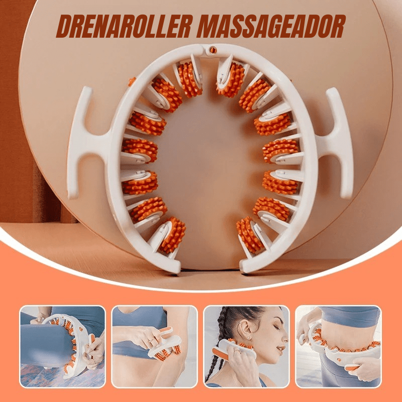 Drena Roller – Massageador Linfático para Lipedema e Celulite