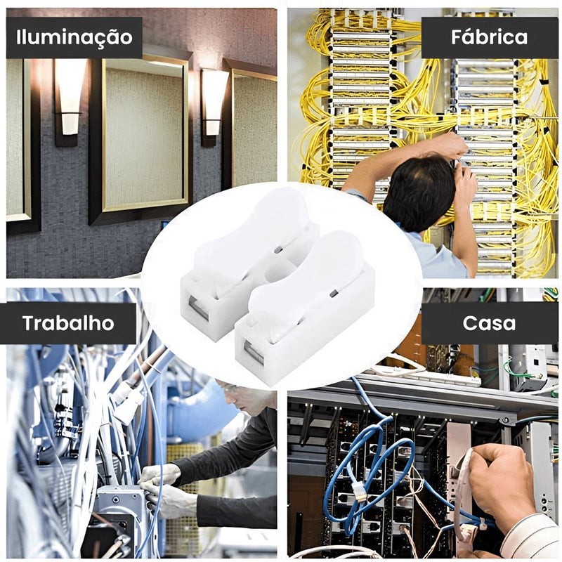 FácilFix - Conector Rápido para Fios + Brinde