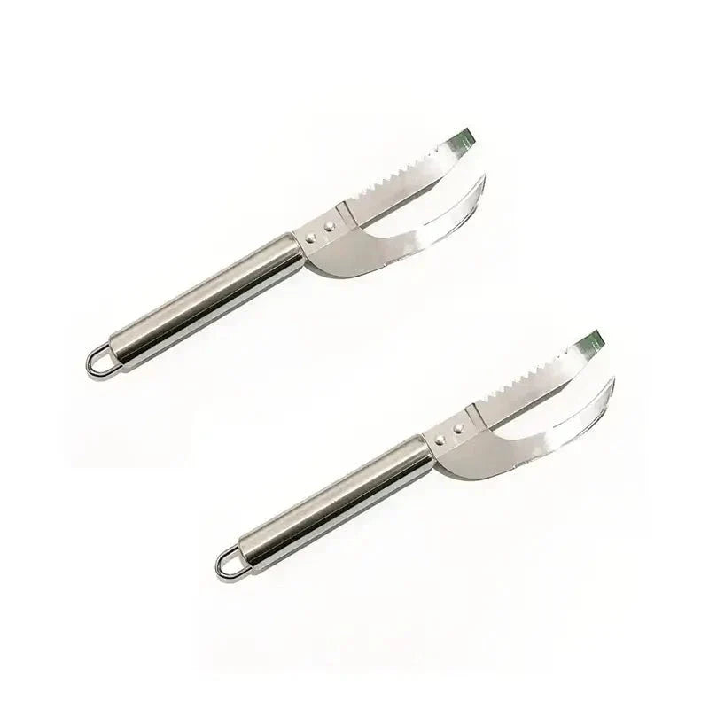 FishScaler - Faca Inoxidável 3 em 1 para Limpeza de Peixe