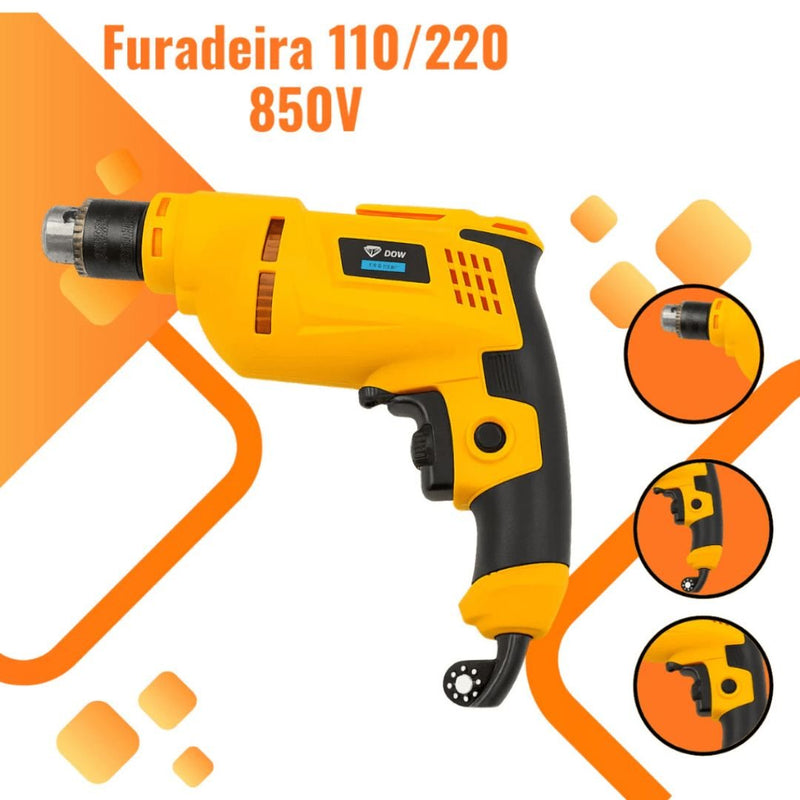 Furadeira 650W DOW