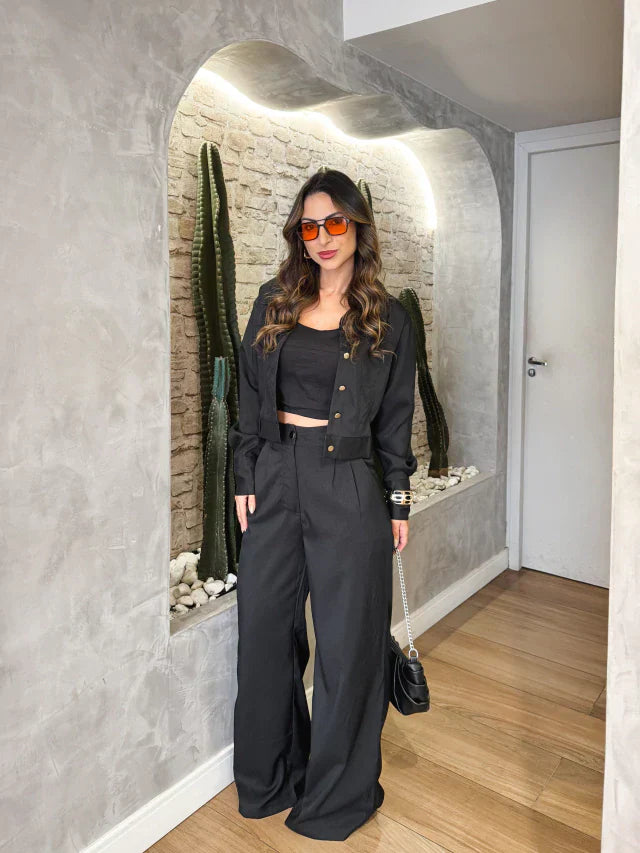 Conjunto Alfaiataria Três Peças