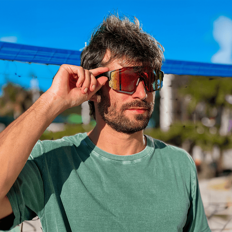 Kit 2 Windproof - Óculos de Sol para Corrida Ciclismo