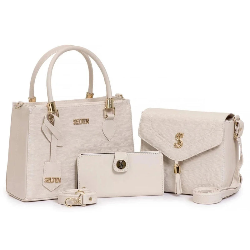 Kit Bolsa Transversal com Tote e Carteira