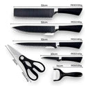 Kit De Facas 6 Peças Profissional Cocin Master™ (ORIGINAL)