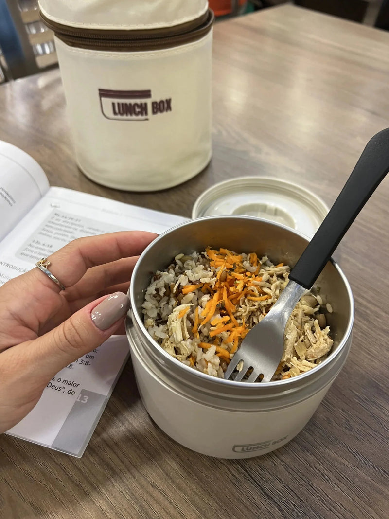 Kit Potes Herméticos LunchBox [Com Brindes]