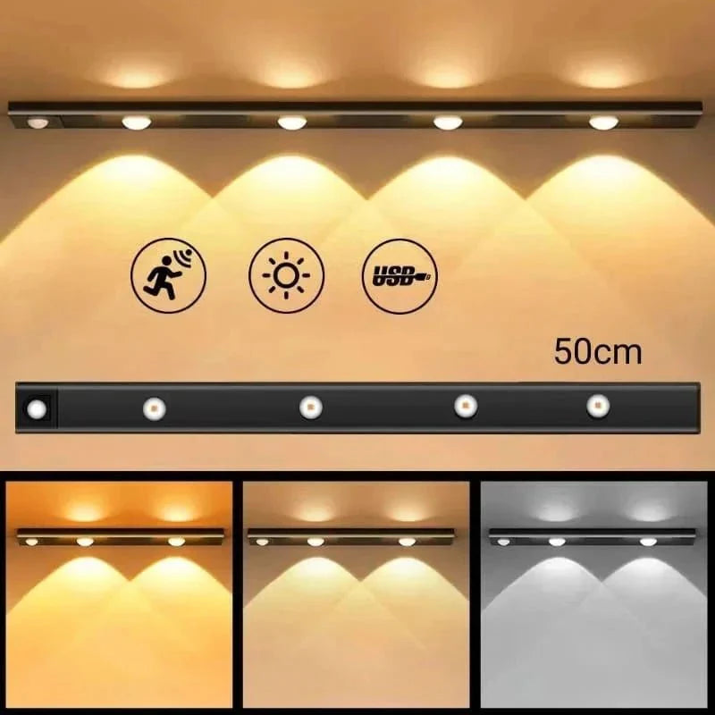 Luminária LED com Sensor Magnético